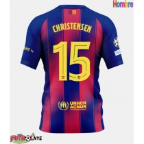 Camiseta Barcelona Andreas Christensen #15 Primera Equipación 2025-26 manga corta